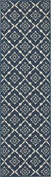 Meridian 5703b Navy/ Ivory Rug