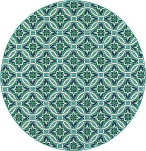Meridian 5868L Blue/ Green Rug