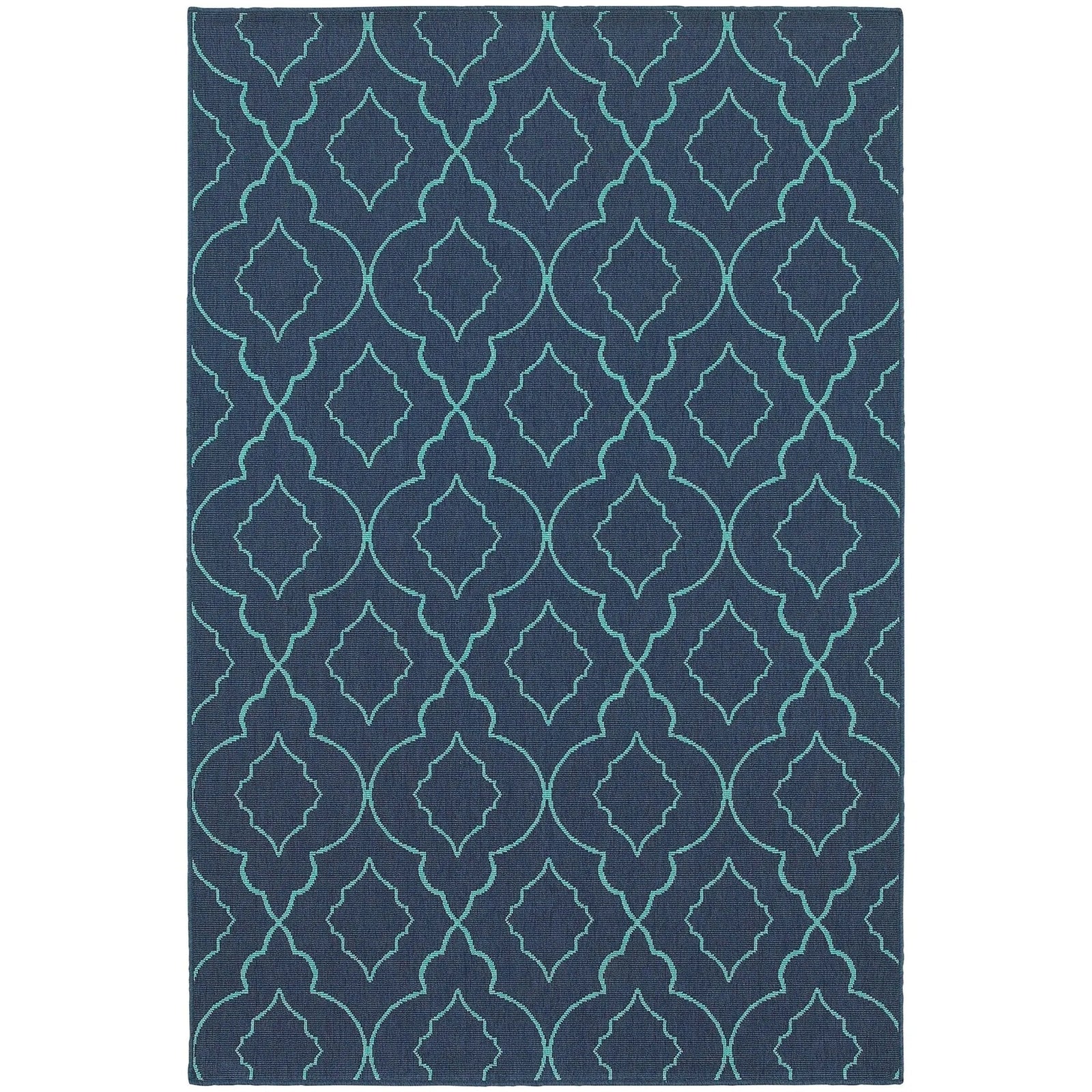 Meridian 7541b Navy/ Blue Rug