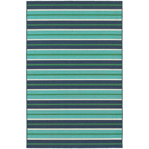 Meridian 9652f Blue/ Green Rug