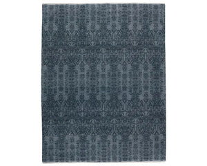 Merritt MER06 Deep Blue/Ivory Rug