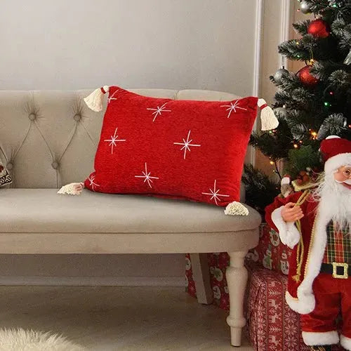 Merry 07936REI Red/Ivory Pillow