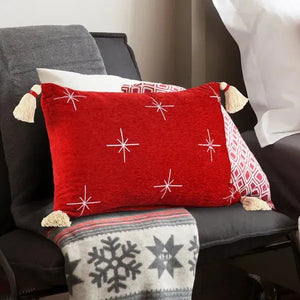 Merry 07936REI Red/Ivory Pillow