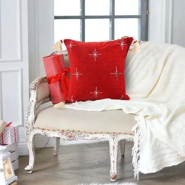 Merry 07936REI Red/Ivory Pillow