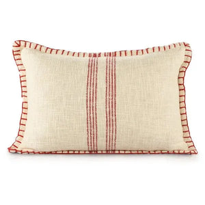 Merry 07937REI Red/Ivory Pillow