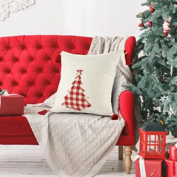 Merry 07938REI Red/Ivory Pillow