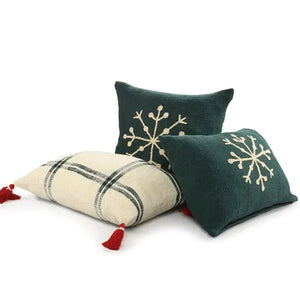Merry 07940GRI Green/Ivory Pillow