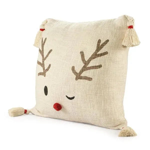 Merry 07945IVD Ivory/Red Pillow
