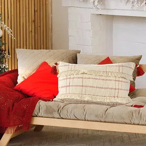 Merry 07947REI Red/Ivory Pillow