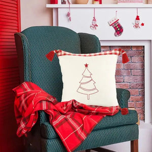 Merry 07948REI Red/Ivory Pillow