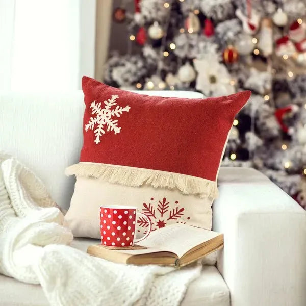 Merry 07949REI Red/Ivory Pillow