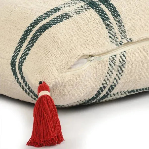 Merry 07950GRI Green/Ivory Pillow