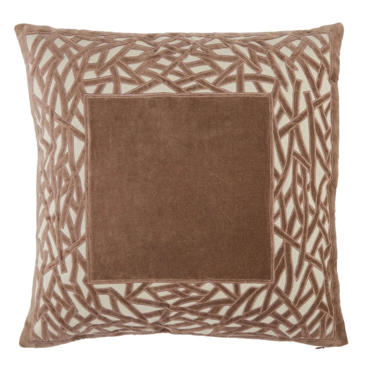 Mezza Mez01 Birch Brown/Cream Pillow