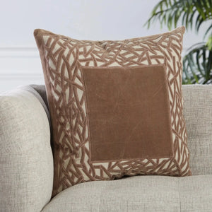 Mezza Mez01 Birch Brown/Cream Pillow
