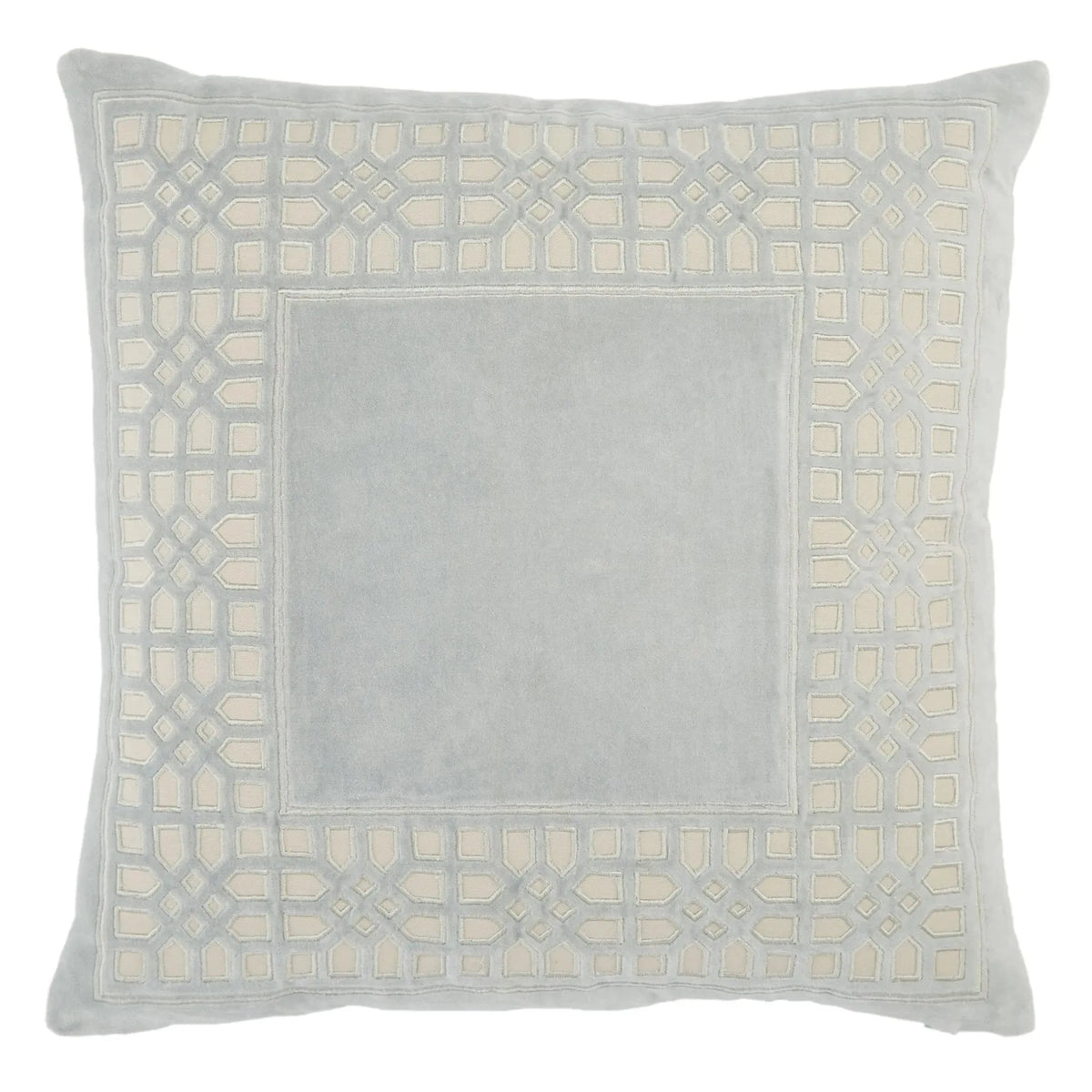 Mezza Mez02 Azilane Light Blue/Cream Pillow