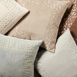 Mezza Mez05 Birch Tan/Taupe/Cream Pillow