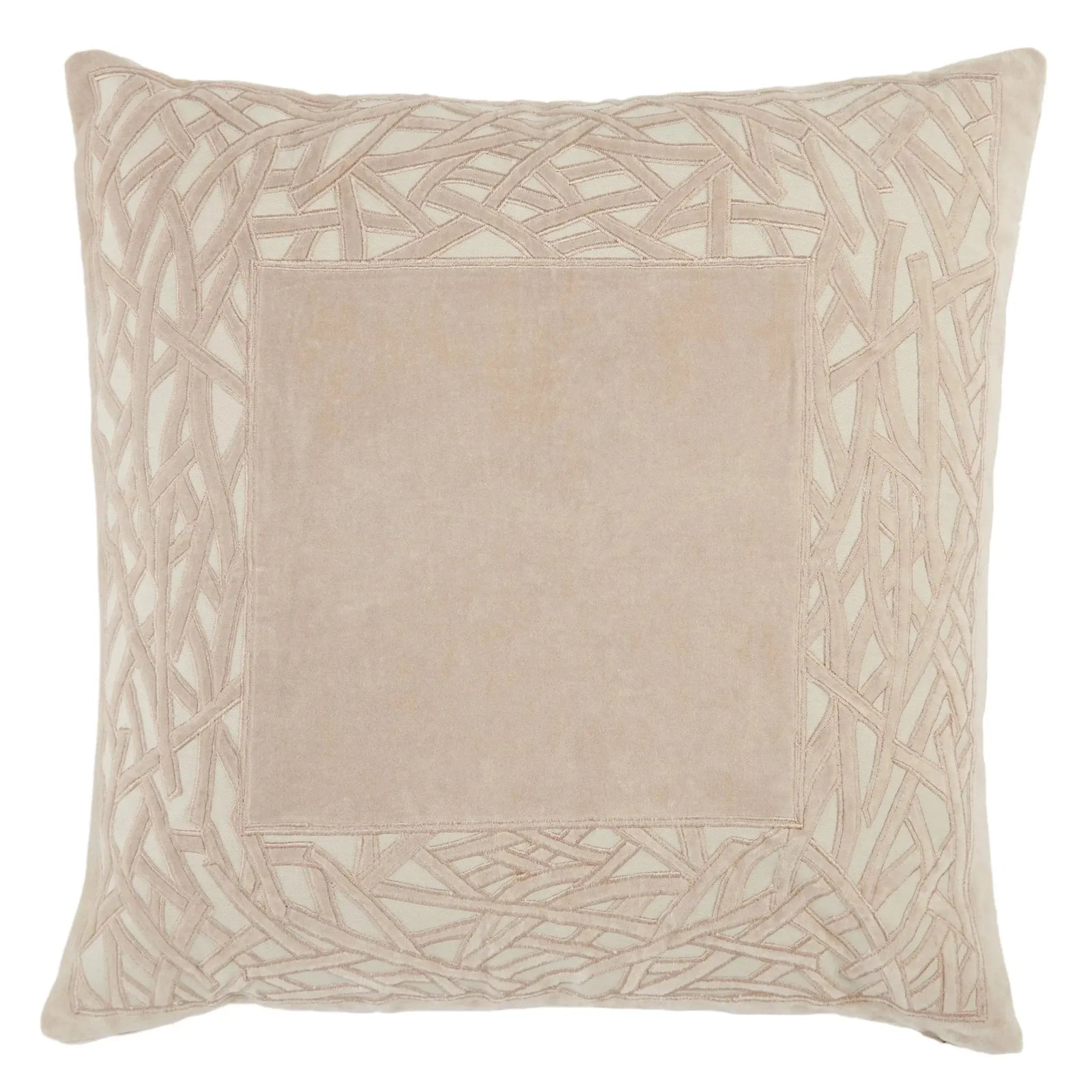 Mezza Mez05 Birch Tan/Taupe/Cream Pillow