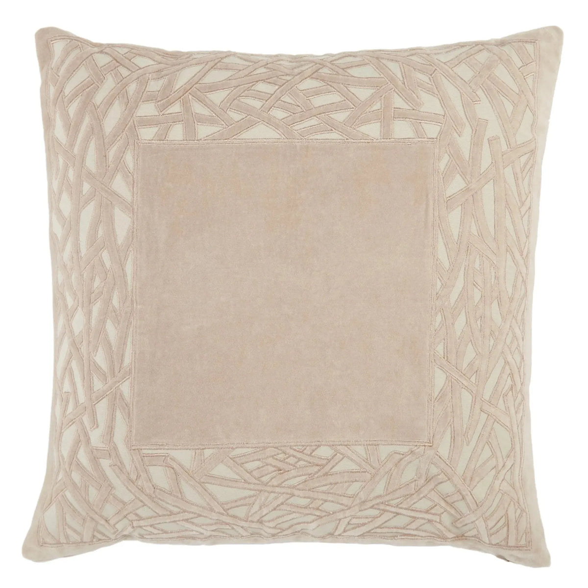 Mezza Mez05 Birch Tan/Taupe/Cream Pillow