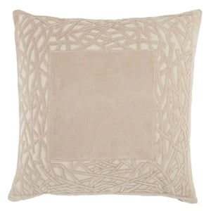 Mezza Mez05 Birch Tan/Taupe/Cream Pillow