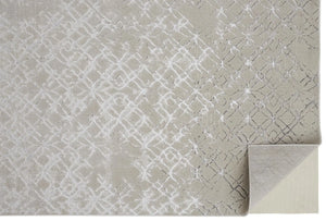 Micah 3047F Ivory/Silver Rug