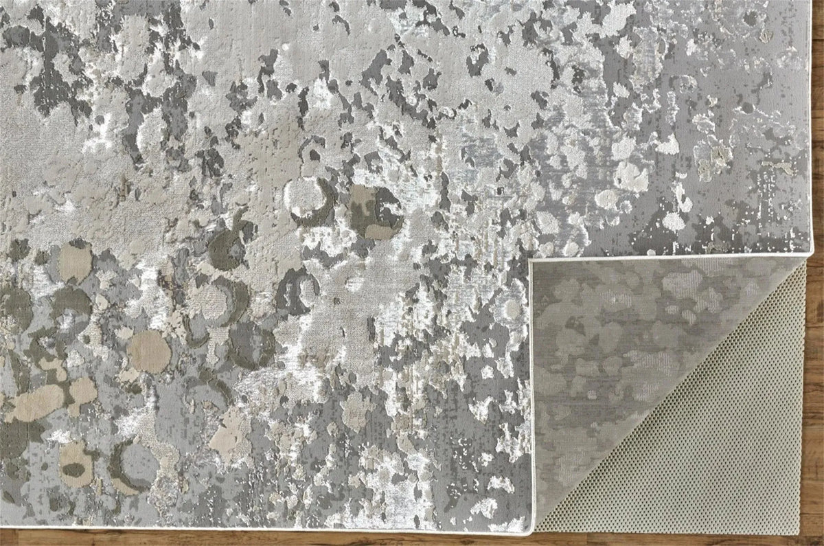 Micah 3336F Silver/Ivory Rug