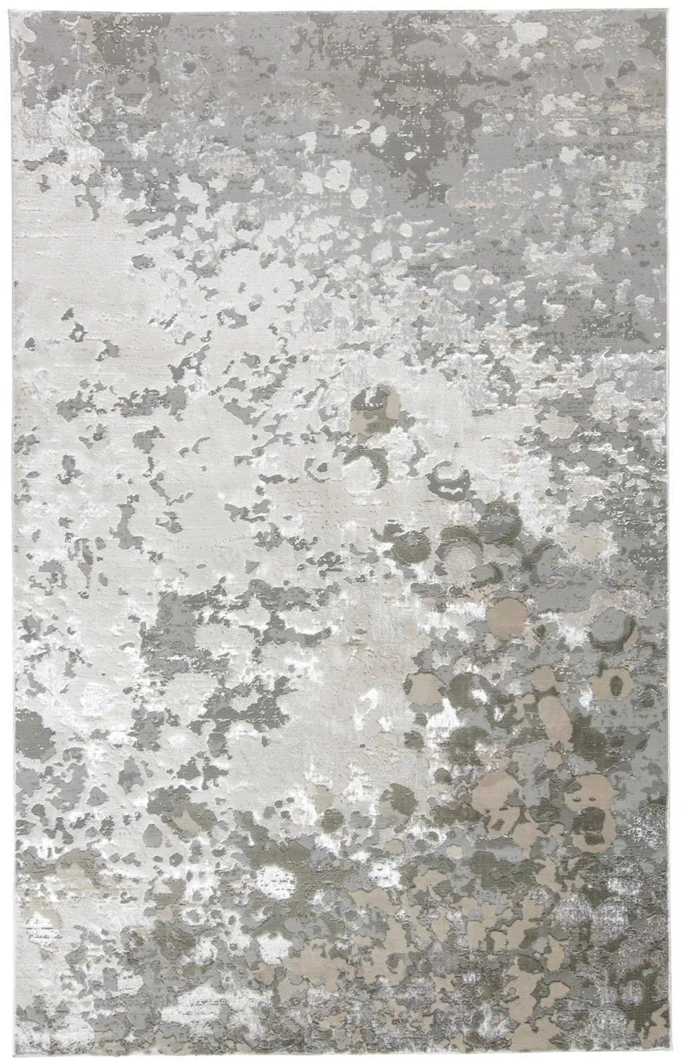 Micah 3336F Silver/Ivory Rug