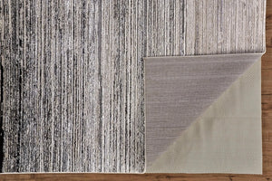 Micah 3337F Black/Silver Rug