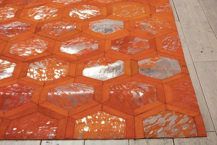 Michael Amini MA01 City Chic MA100 Tangerine Rug