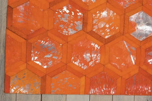Michael Amini MA01 City Chic MA100 Tangerine Rug