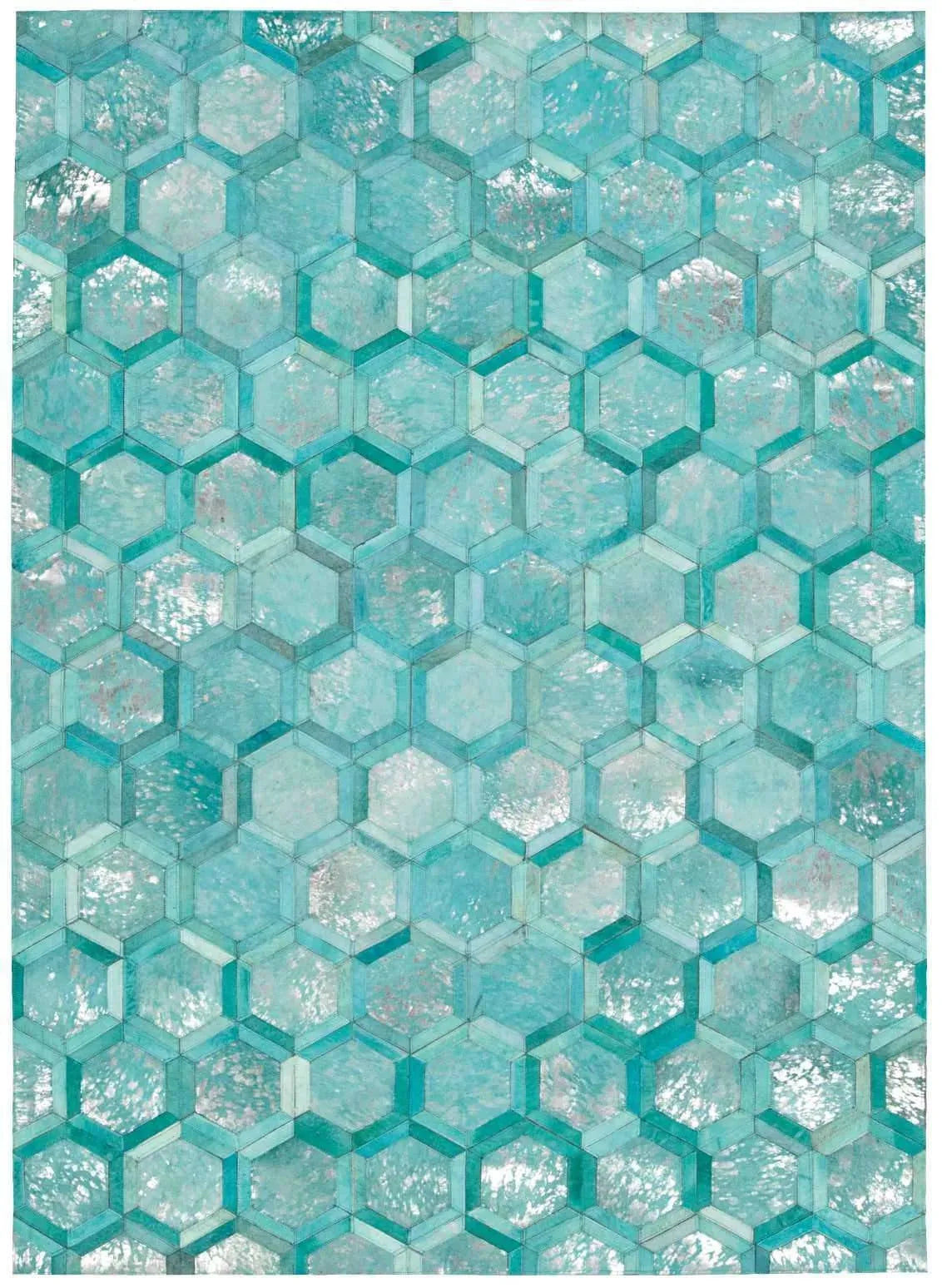 Michael Amini MA01 City Chic MA100 Turquoise Rug