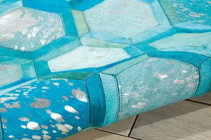 Michael Amini MA01 City Chic MA100 Turquoise Rug