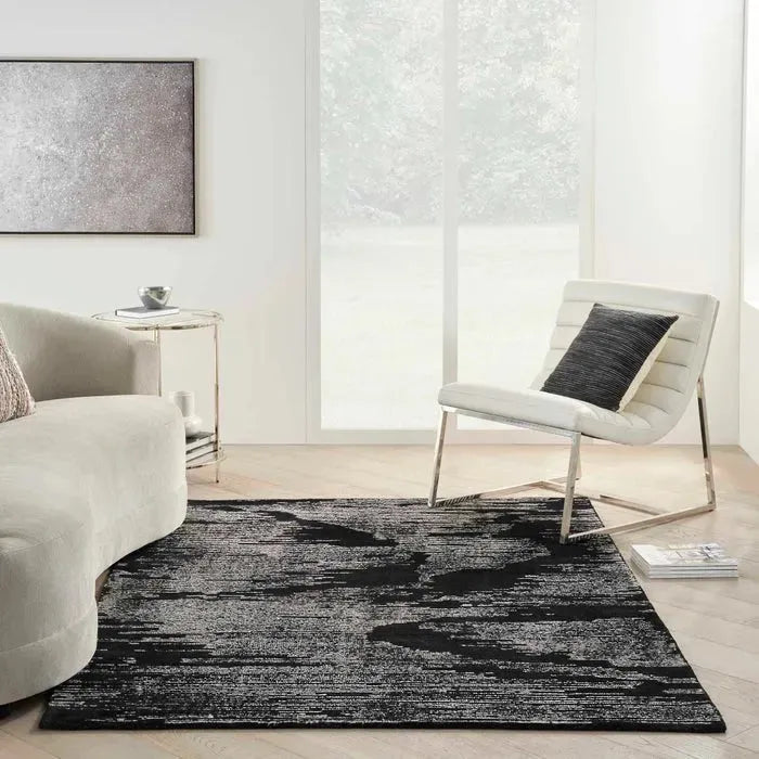 Michael Amini MA30 Star SMR02 Black/Ivory Rug
