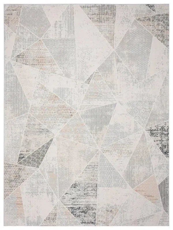 Michelle 81639CMK Coconut Milk/Shark Rug