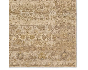 Mihret MIH01 Tan/Cream Rug