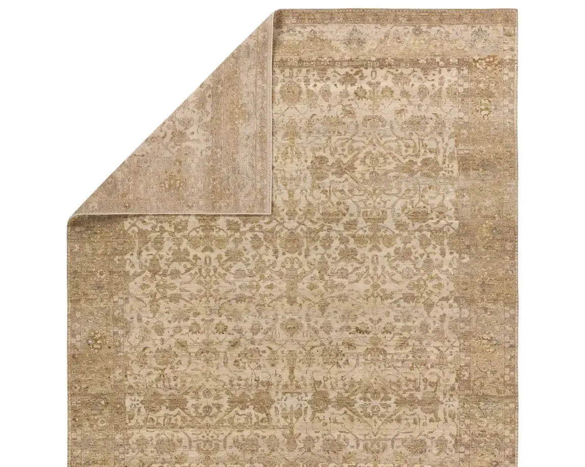 Mihret MIH01 Tan/Cream Rug