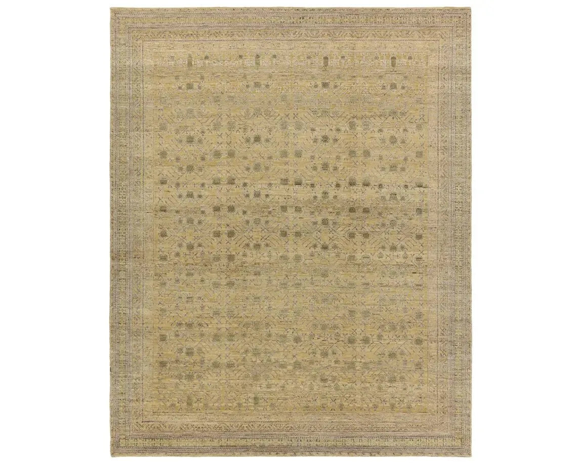 Mihret MIH03 Green/Grey Rug