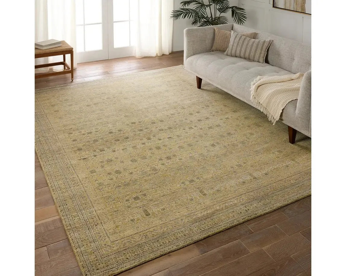 Mihret MIH03 Green/Grey Rug