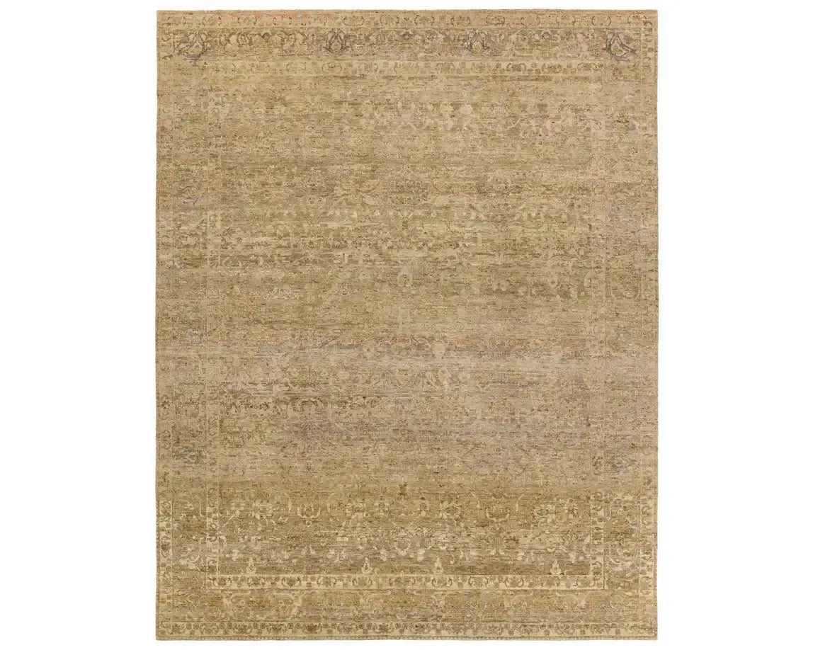 Mihret MIH04 Green/Tan Rug