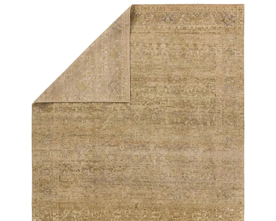 Mihret MIH04 Green/Tan Rug