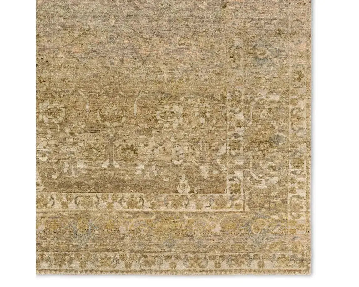 Mihret MIH04 Green/Tan Rug