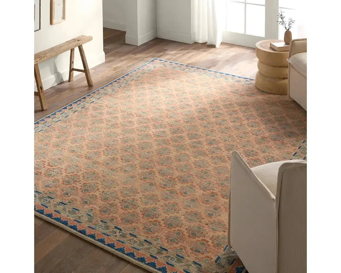 Mihret MIH05 Pink/Blue Rug