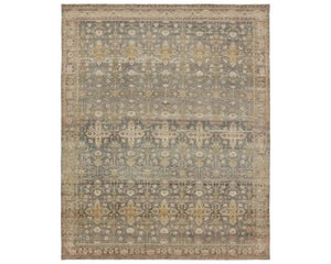 Mihret MIH06 Grey/Yellow Rug