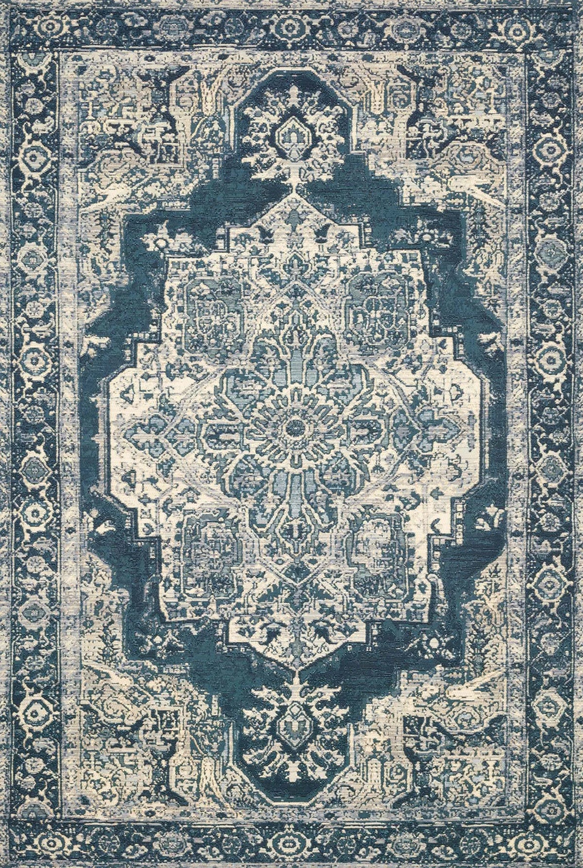 Mika MIK-01 Dk Blue/Dk Blue Rug