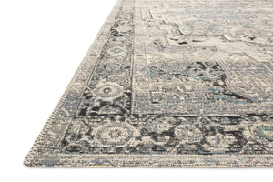 Mika MIK-01 Grey/Blue Rug