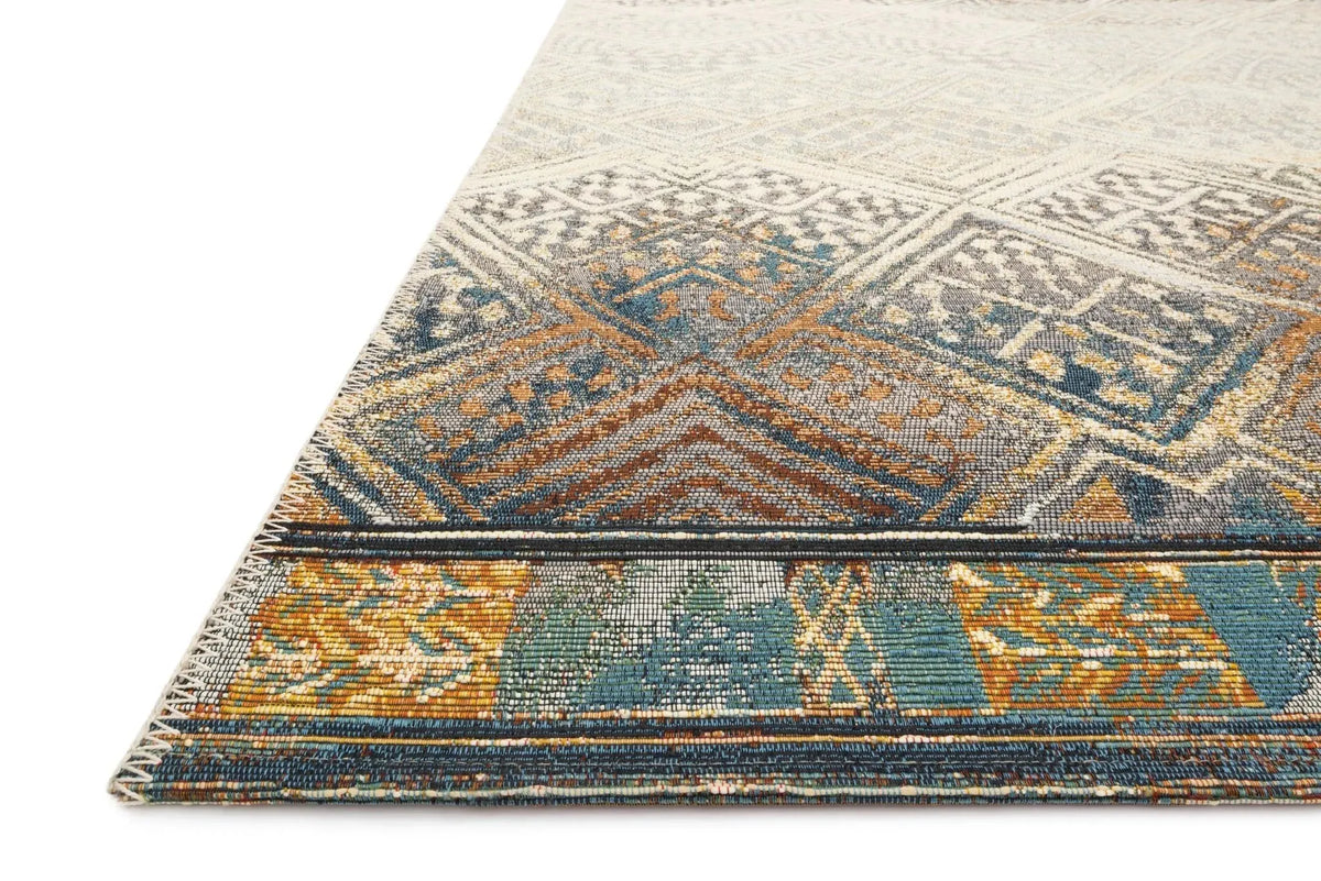 Mika MIK-02 Ivory/Mediterranean Rug