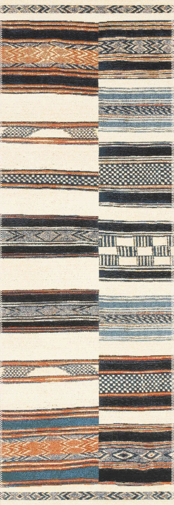 Mika MIK-04 Ivory/Multi Rug