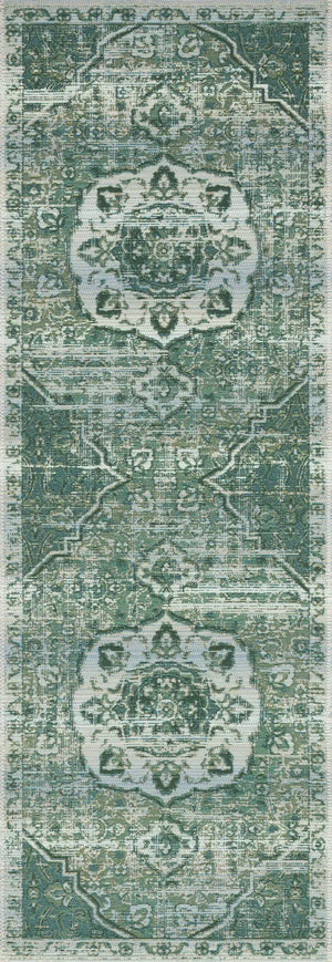 Mika MIK-06 Green/Mist Rug