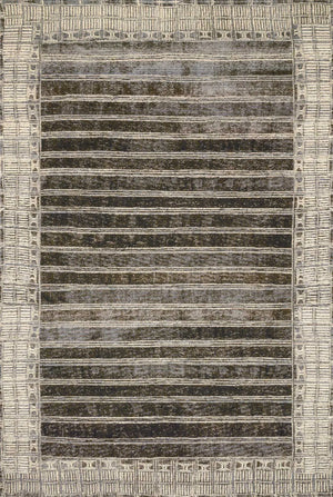 Mika MIK-07 Charcoal/Ivory Rug