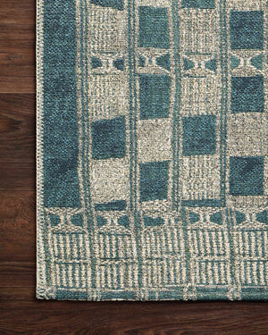 Mika MIK-08 Blue/Ivory Rug