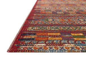 Mika MIK-09 Red/Multi Rug